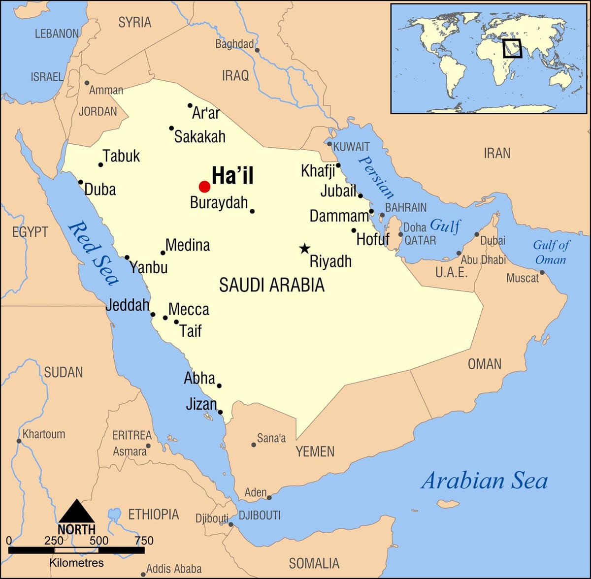 la grêle KSA carte