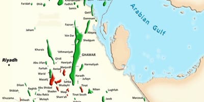 Carte de manifa Arabie Saoudite