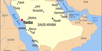 Yanbu KSA carte